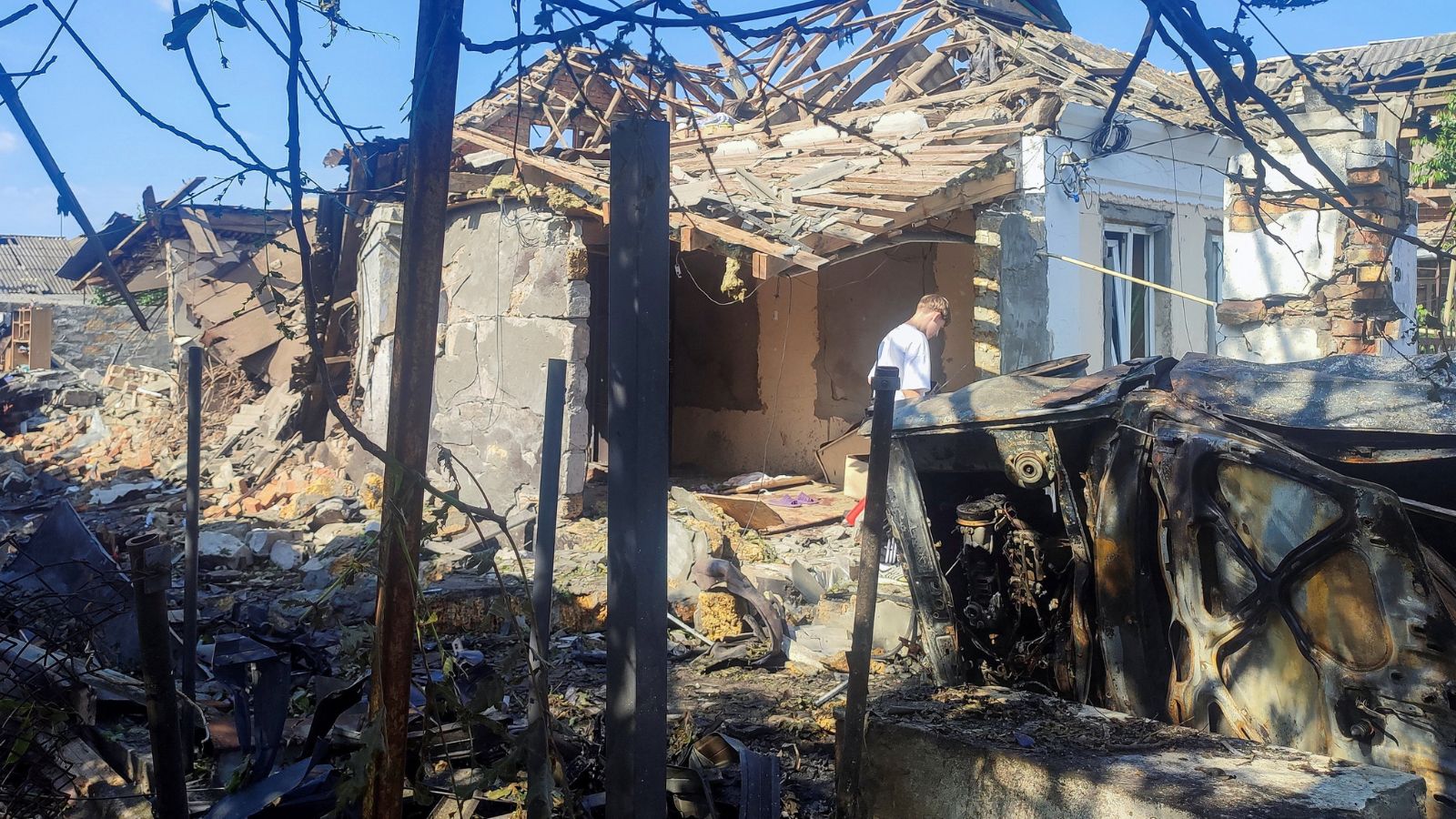 Ukraine strikes major natural gas plant and satellite centres in Russia