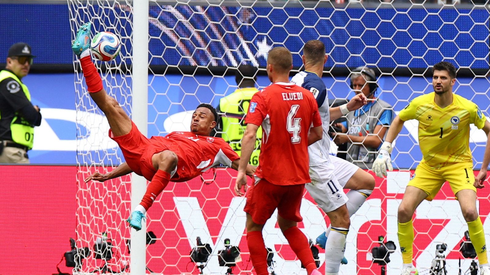 FIFA 2026: Johan Manzambi scores two as Switzerland beats Bosnia-Herzegovina 4-1 at World Cup