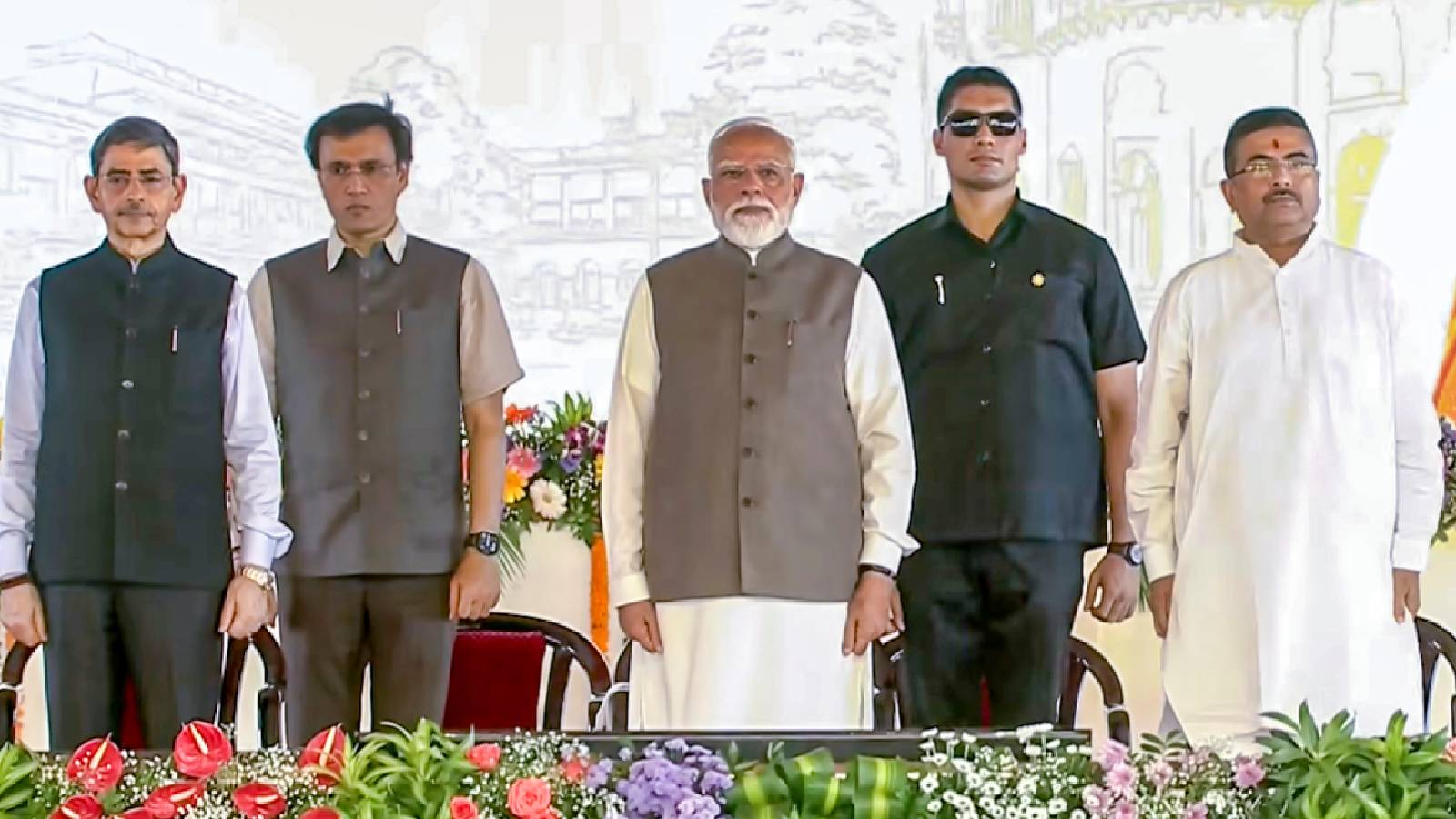PM Modi arrives in Bengal for two-day visit