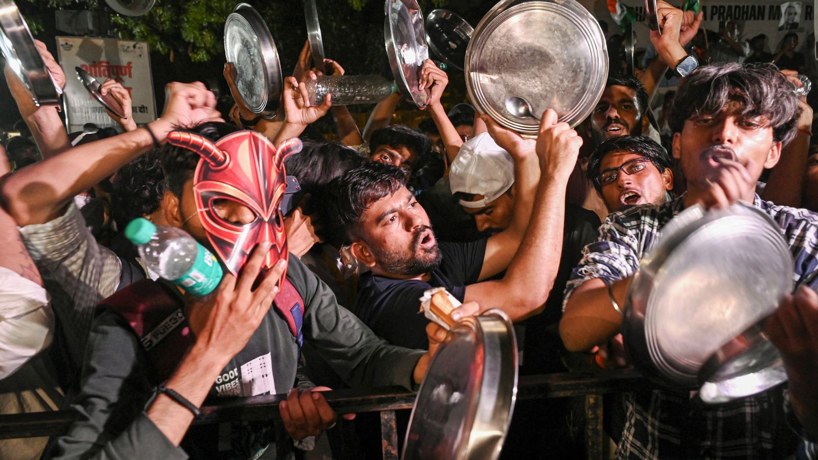 NEET paper leak: CJP protest continues for second day in Delhi