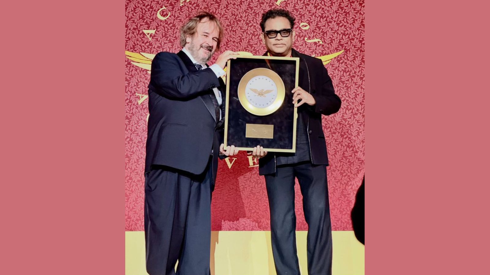 A R Rahman receives Academy of Achievement Award in Washington