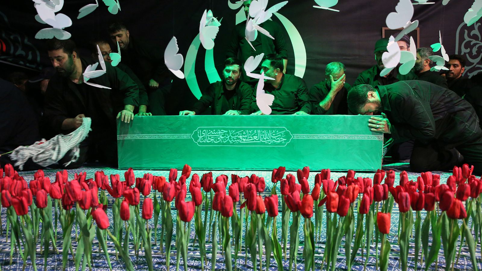 Iran begins funeral for Ayatollah Khamenei months after wartime death