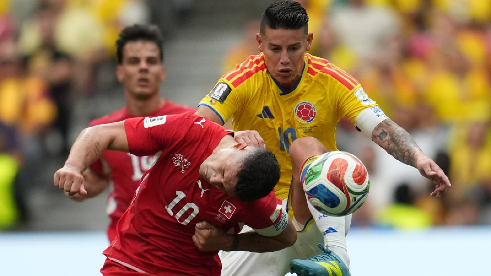Switzerland and Colombia headed to penalty shootout after 0-0 draw at the World Cup