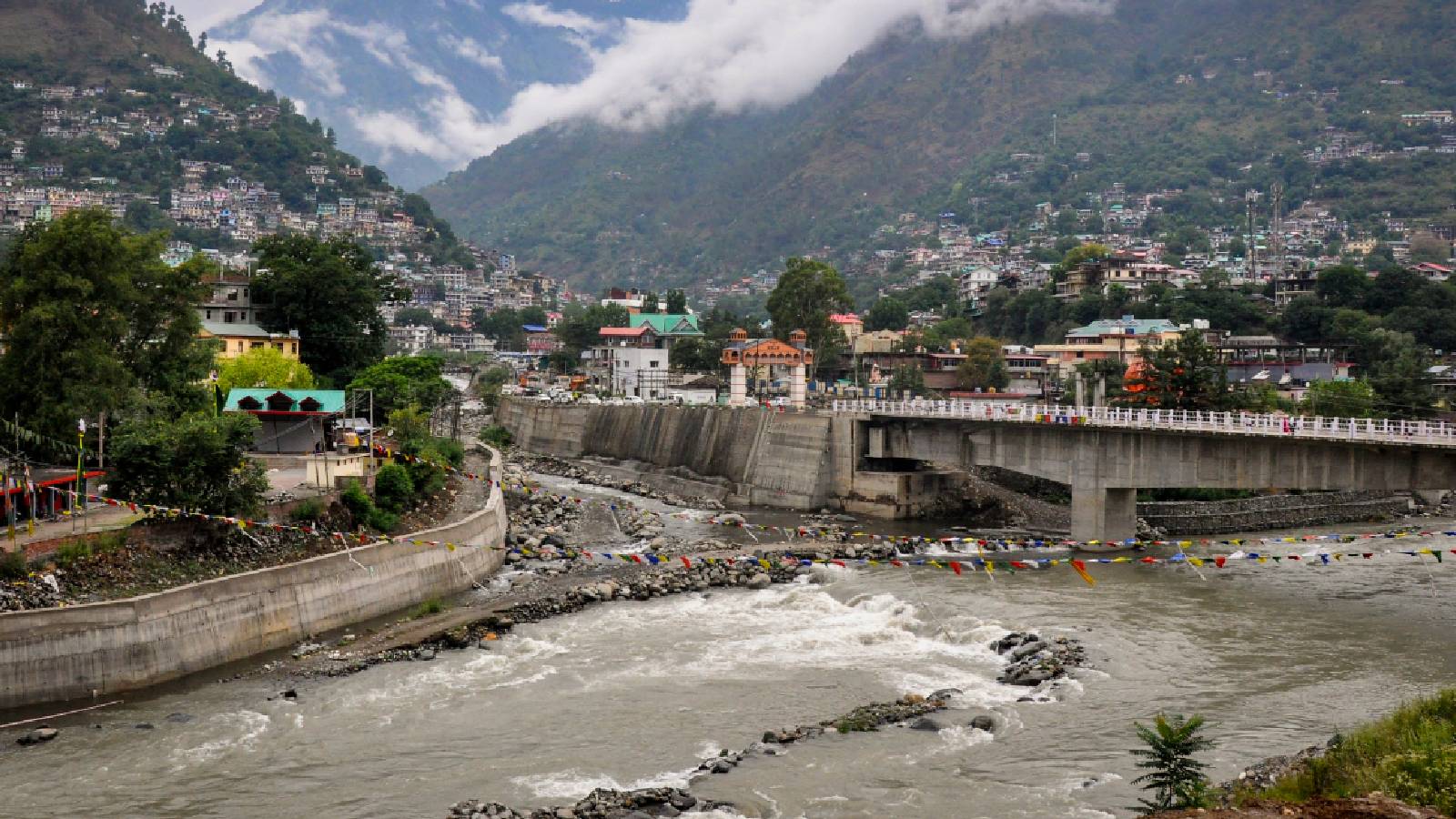 Himachal rains: Rivers and streams in spate; several roads closed