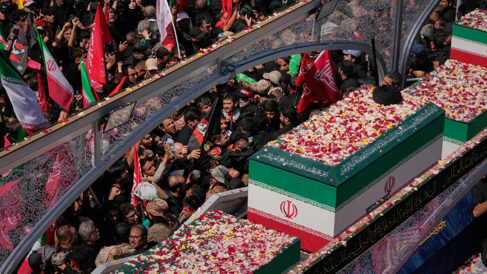 Iran's late supreme leader Ayatollah Ali Khamenei laid to rest as tensions escalate in West Asia