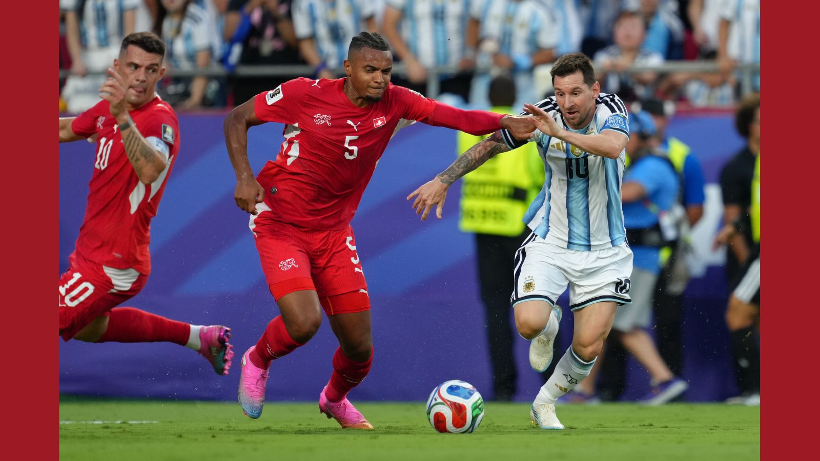 Argentina edge Switzerland to reach World Cup semifinals