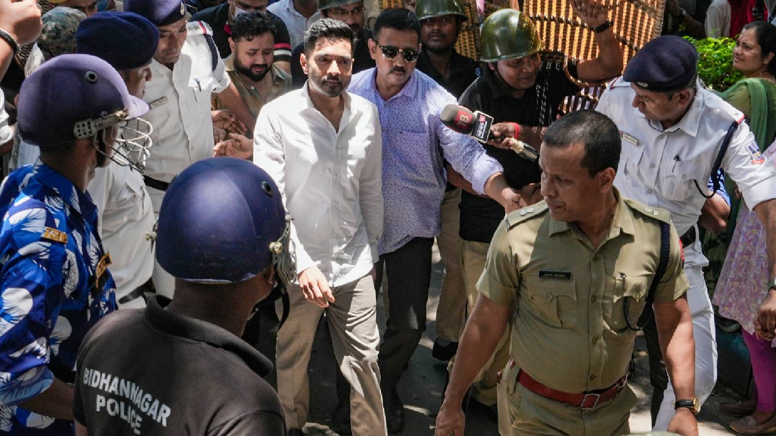 Intimidatory speech case: TMC MP Abhishek Banerjee reaches court to give voice sample