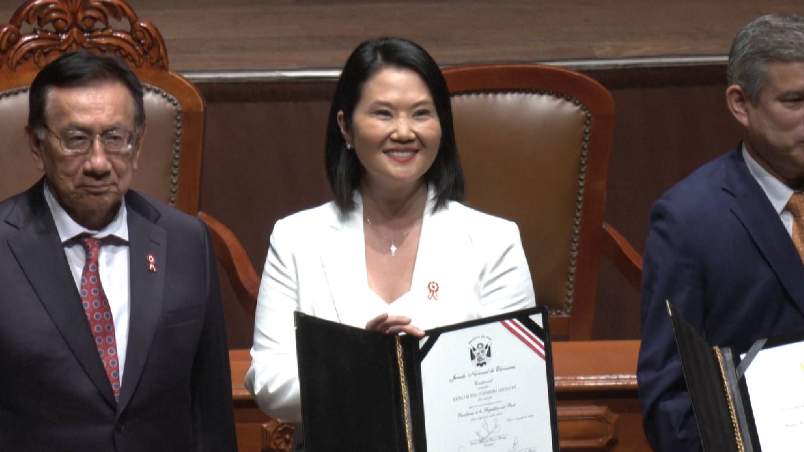 Fujimori formally confirmed as Peru's president-elect