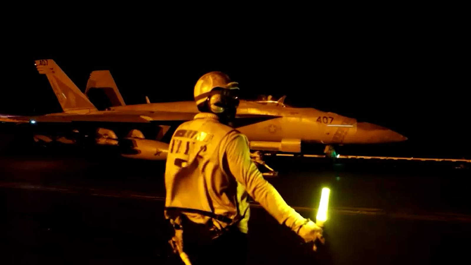 US military says American and Saudi forces struck sites used by Iran-backed militias in Iraq