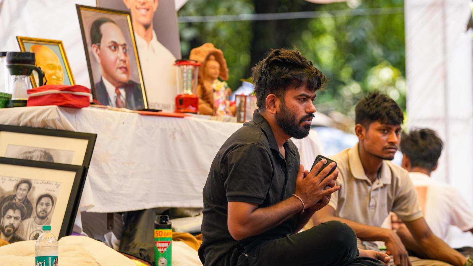 CJP protest: Dipke alleges plot to disrupt peaceful stir, INDIA Bloc insists Pradhan's resignation | LIVE