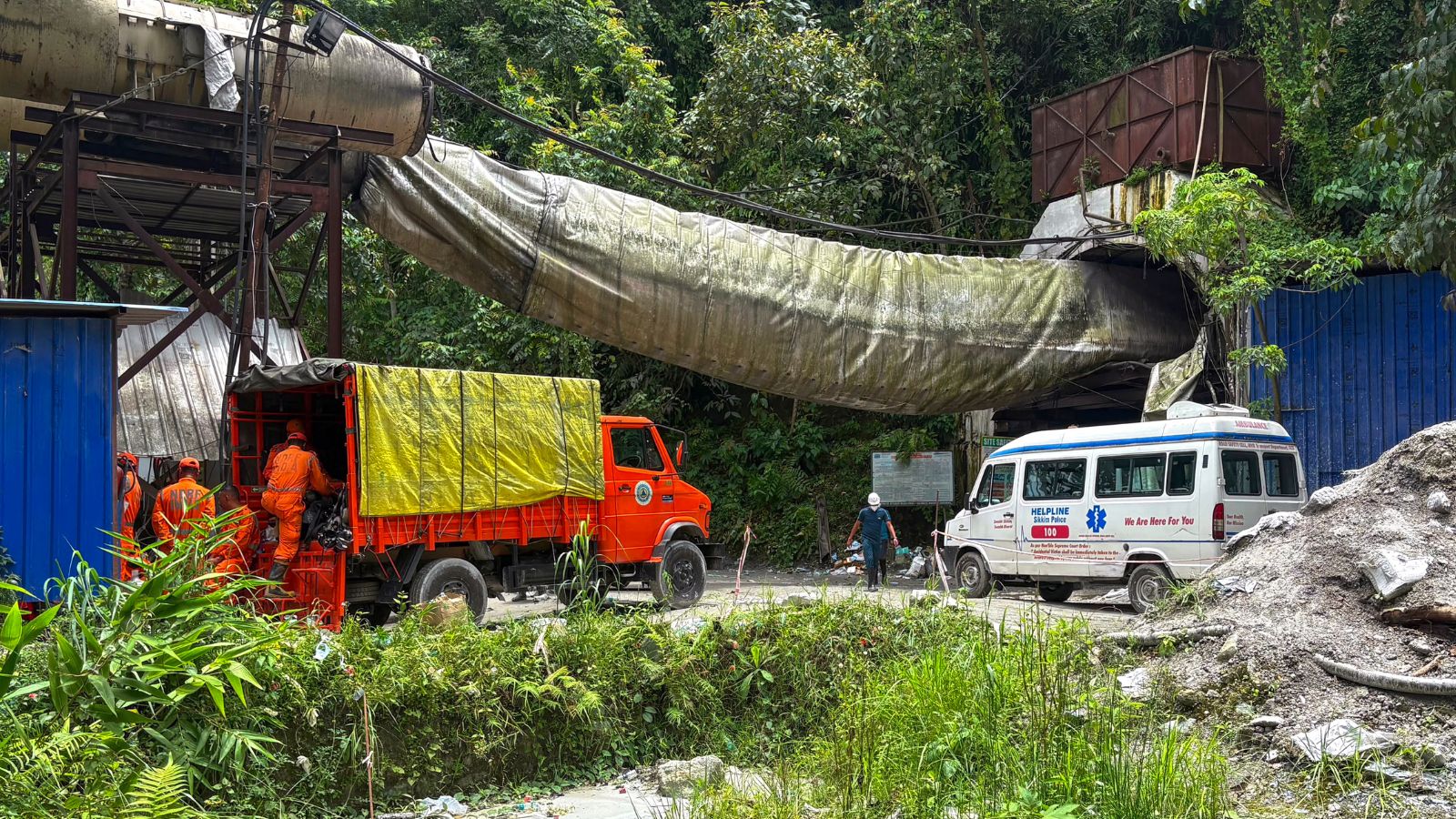 Sikkim tunnel collapse: 22 bodies recovered, search continues for three missing workers