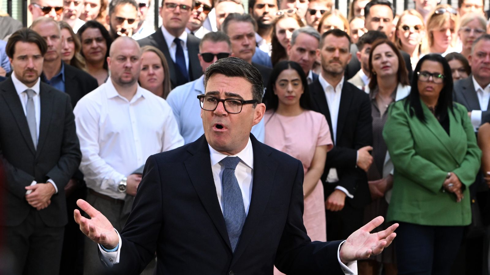UK PM Andy Burnham begins work from new No 10 North in Manchester