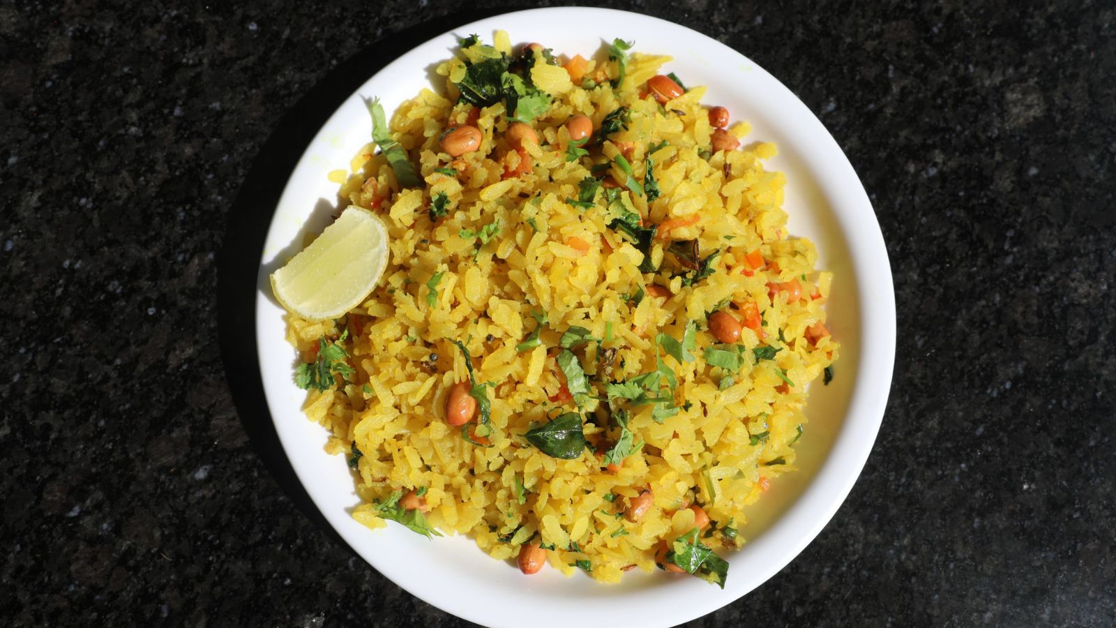 Light, fluffy and simple poha recipe