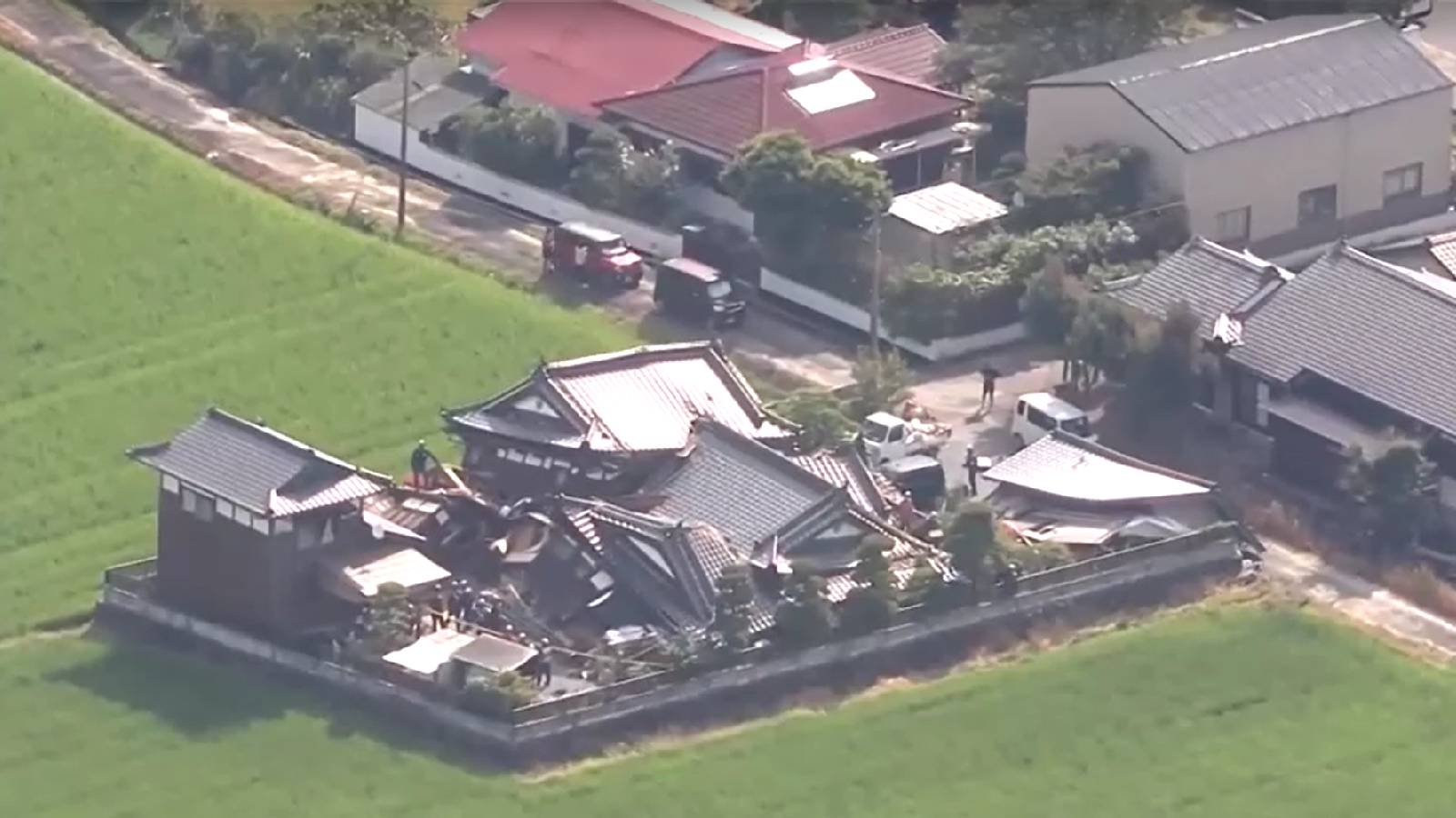 Japan Earthquake: Death toll rises to 18 as rescuers comb through quake rubble in southwestern Japan