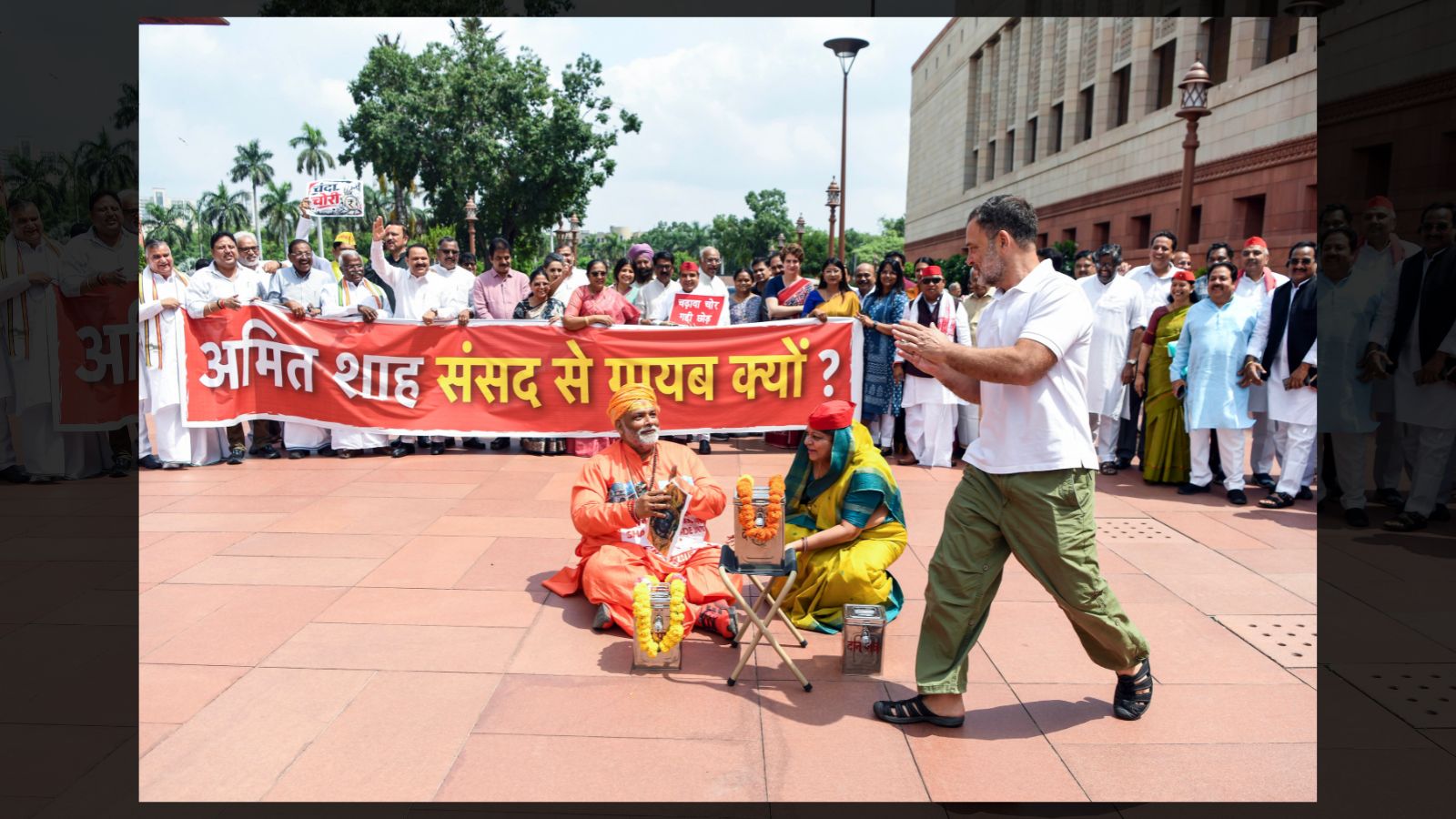 Ayodhya temple theft skit row: Rahul Gandhi among three MPs booked for hurting religious sentiments