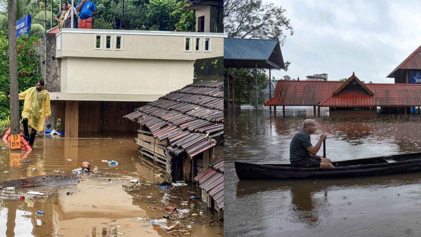 Rain wreaks havoc across Kerala, over 1400 people in relief camps| Highlights