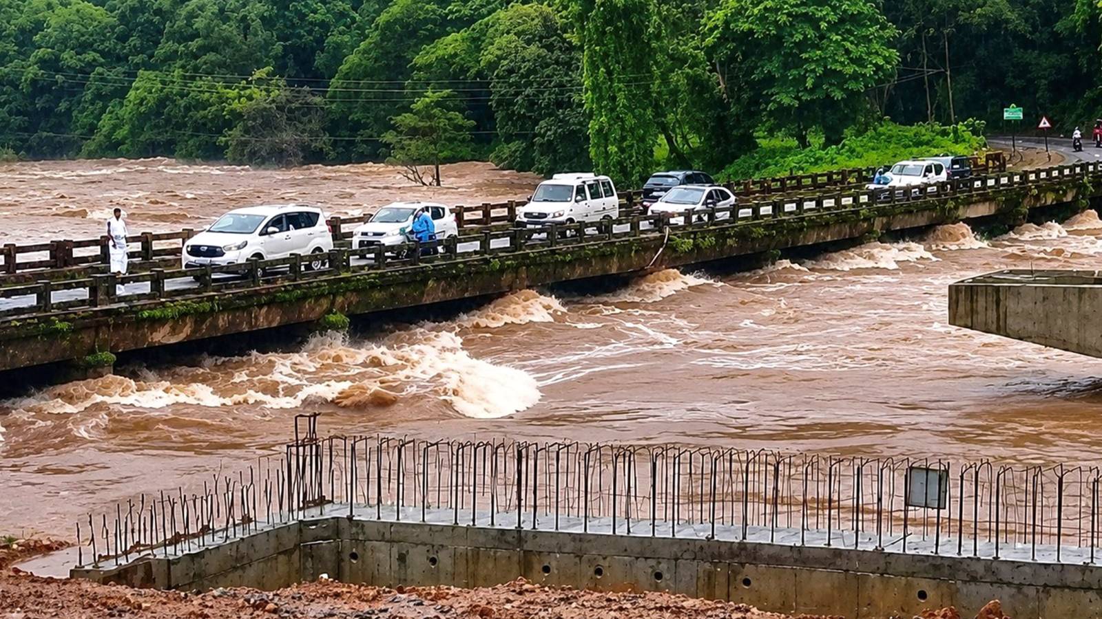 Karnataka rain fury: Three dead in Shivamogga landslide, rivers in spate
