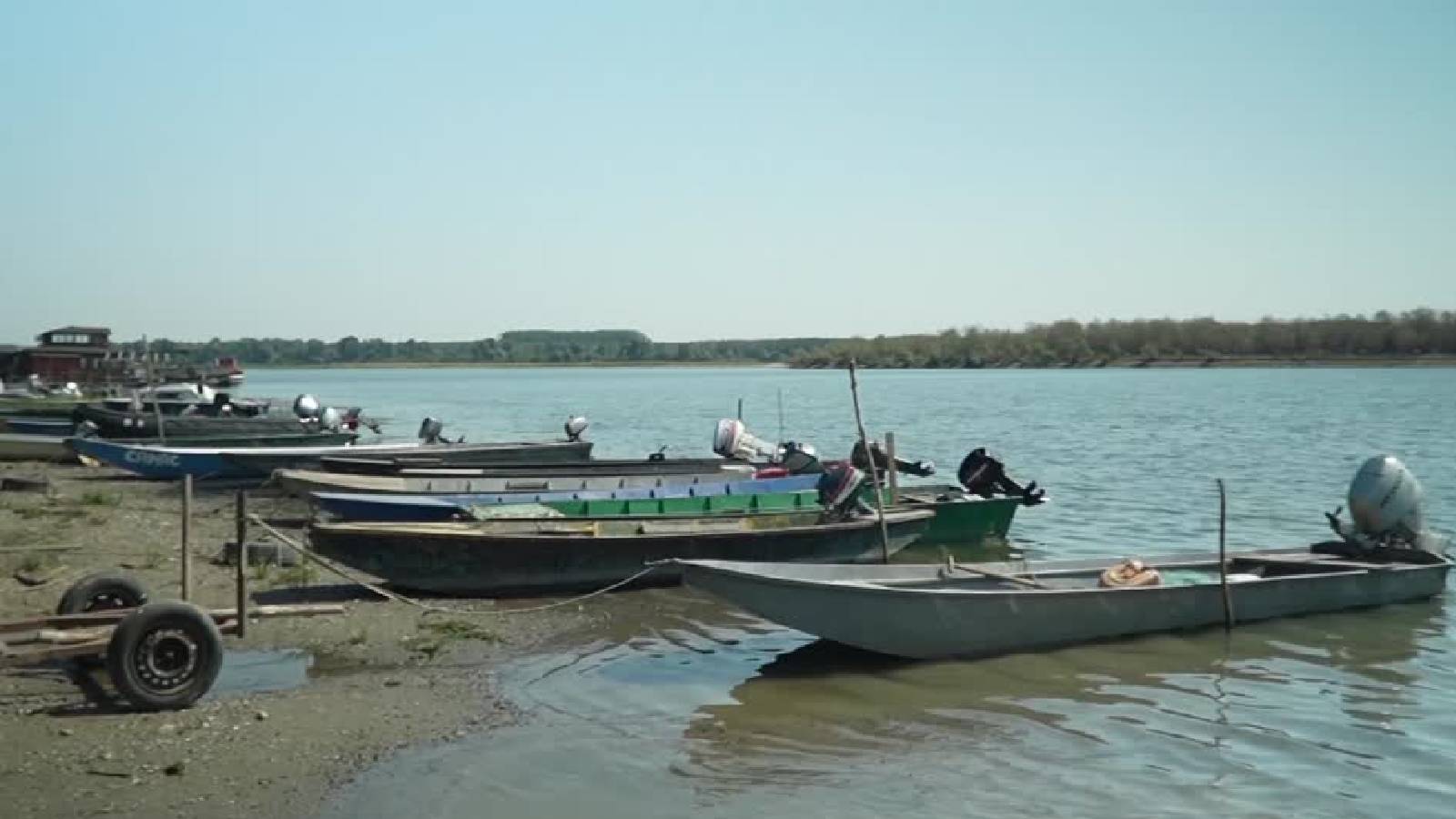 Danube River in Serbia drops to record-low water level, crippling energy grid, river transport