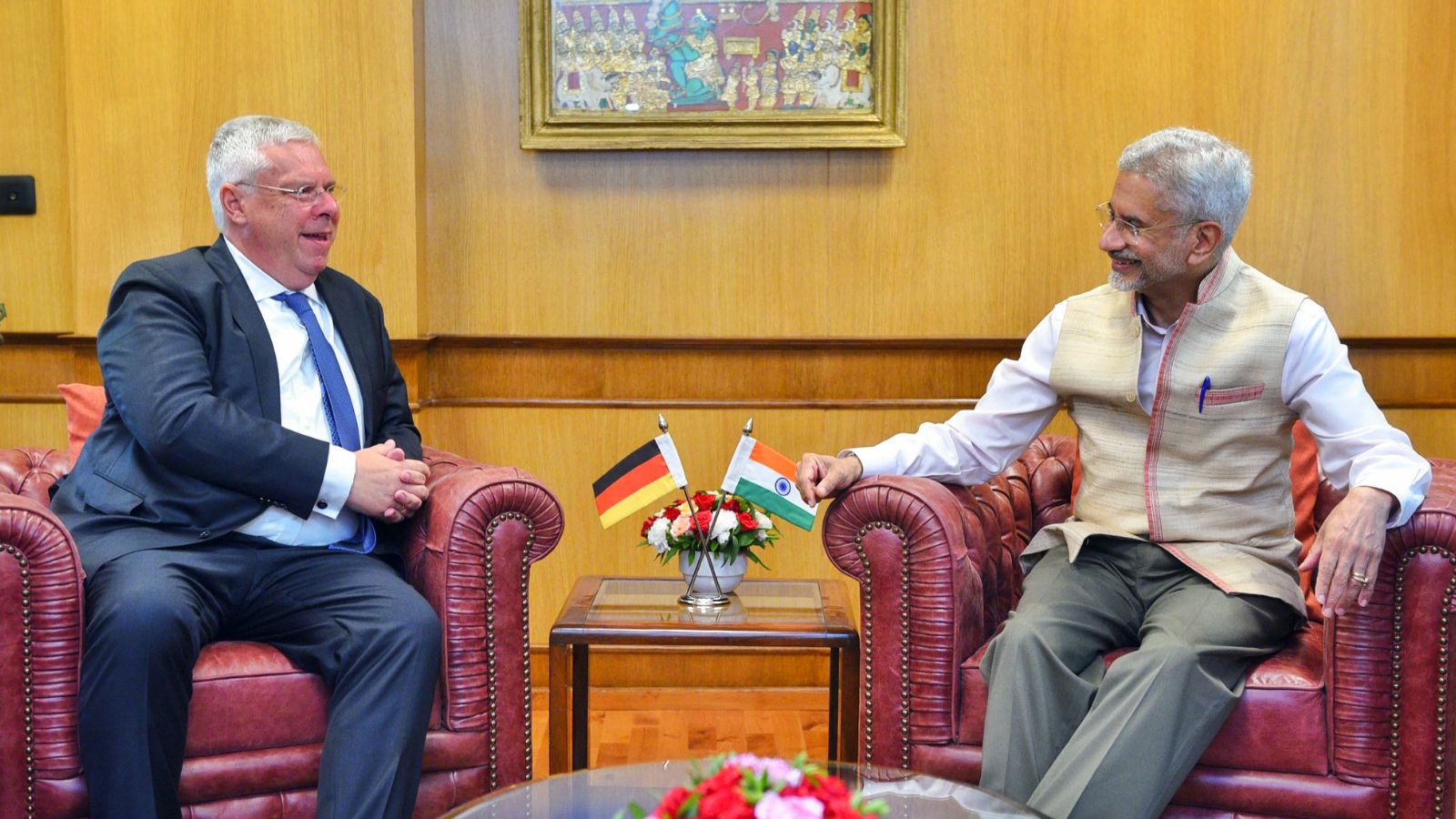 Indian EAM Jaishankar, German lawmaker Jurgen Hardt discuss West Asia, Ukraine and strategic ties