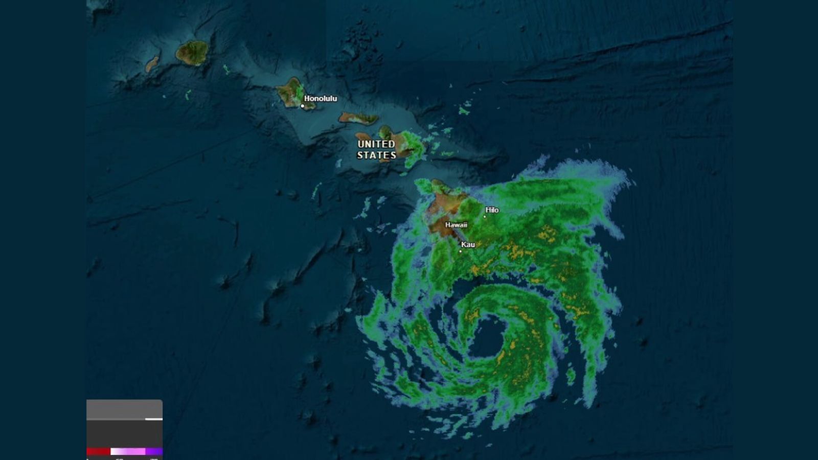 Hurricane Lala strengthens to Category 1, threatens Hawaii's Big Island with heavy rain