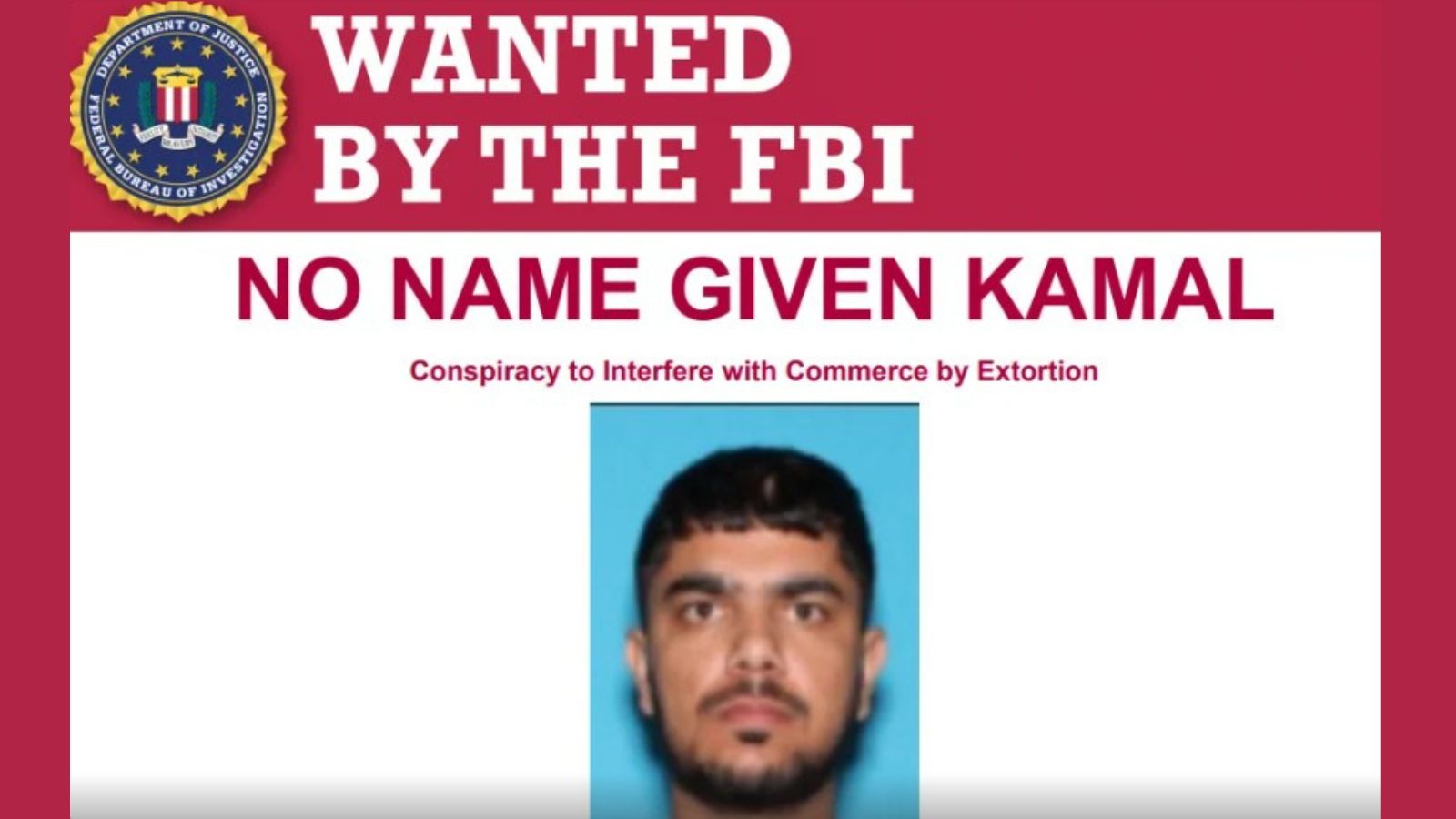 FBI on lookout for Indian national Kamal over alleged links to Lawrence Bishnoi gang