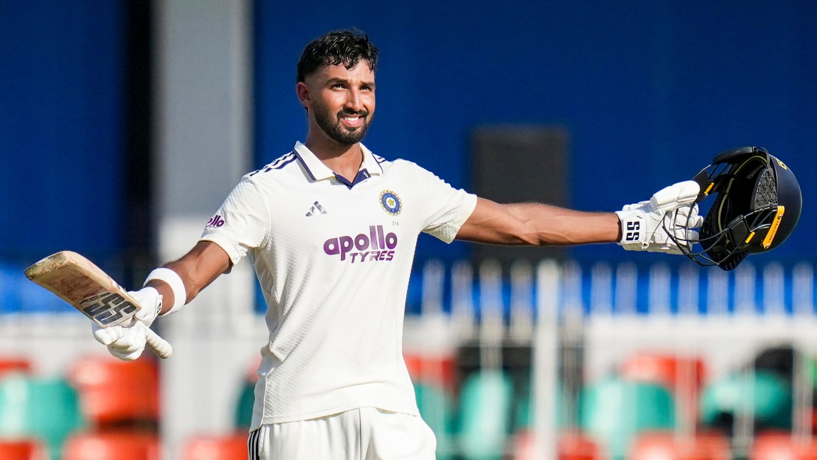 Devdutt Padikkal’s century rescues India after top-order stumbles against Sri Lanka