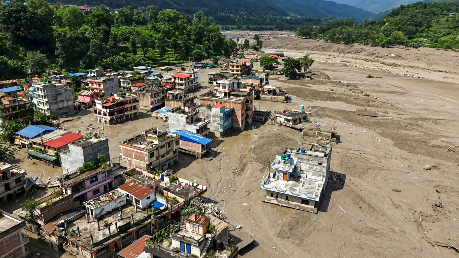 Nepal-China floods leave over 1,300 missing, including people from 30 countries