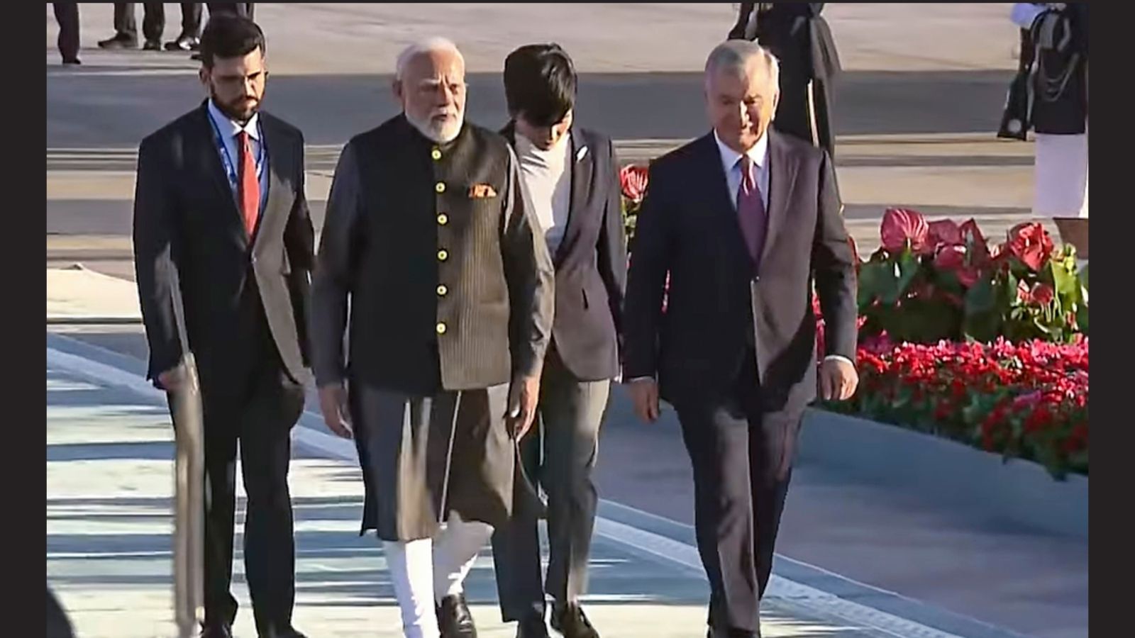 Two-day official visit: PM Modi arrives in Uzbekistan