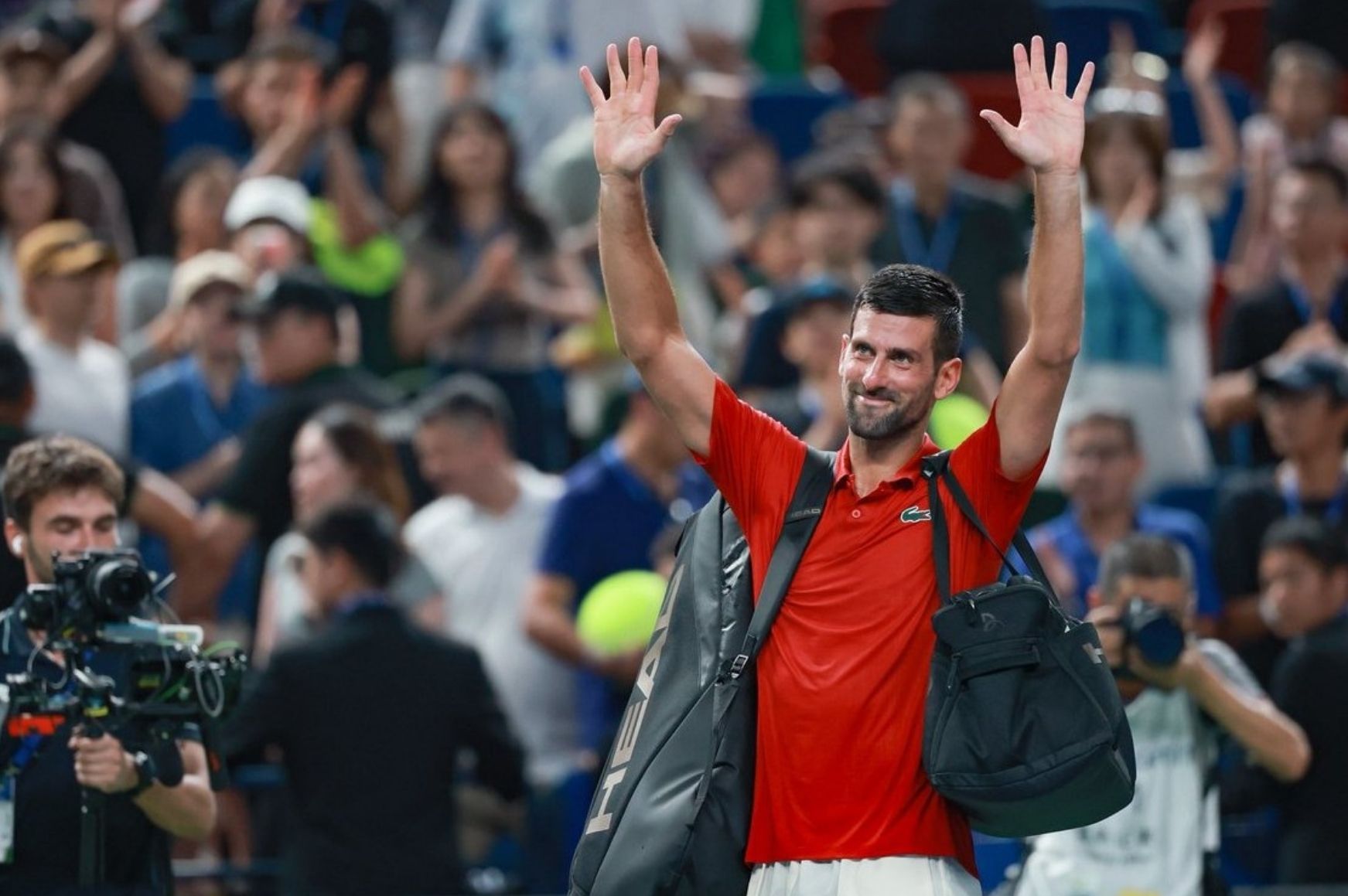 Djokovic wins first match since Wimbledon, extends China Open streak