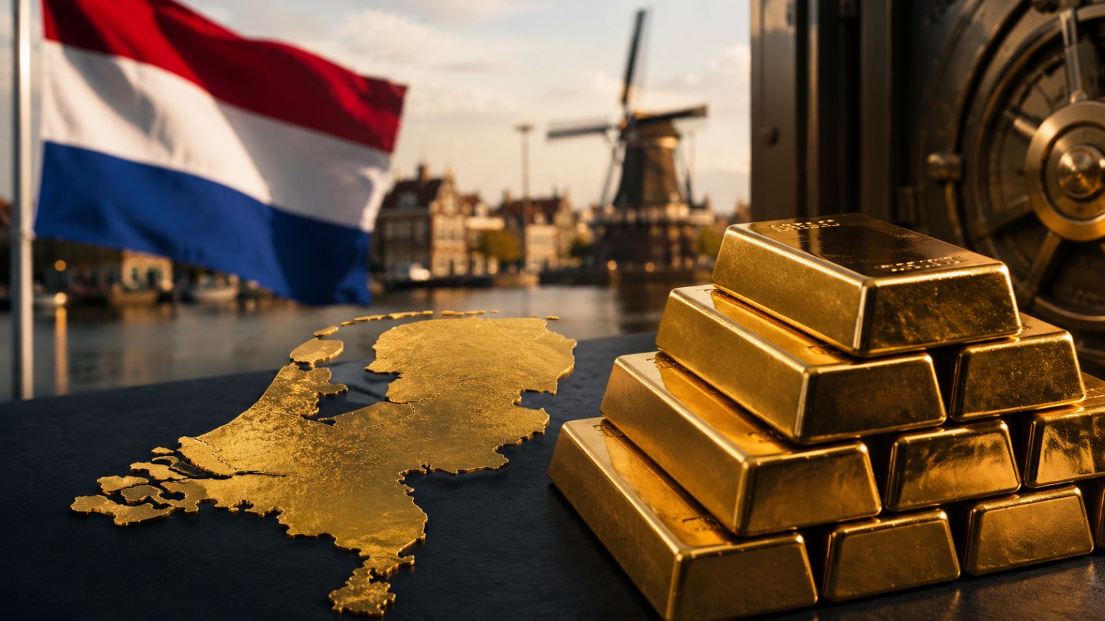 Netherlands shifts gold reserves from US, Canada to London