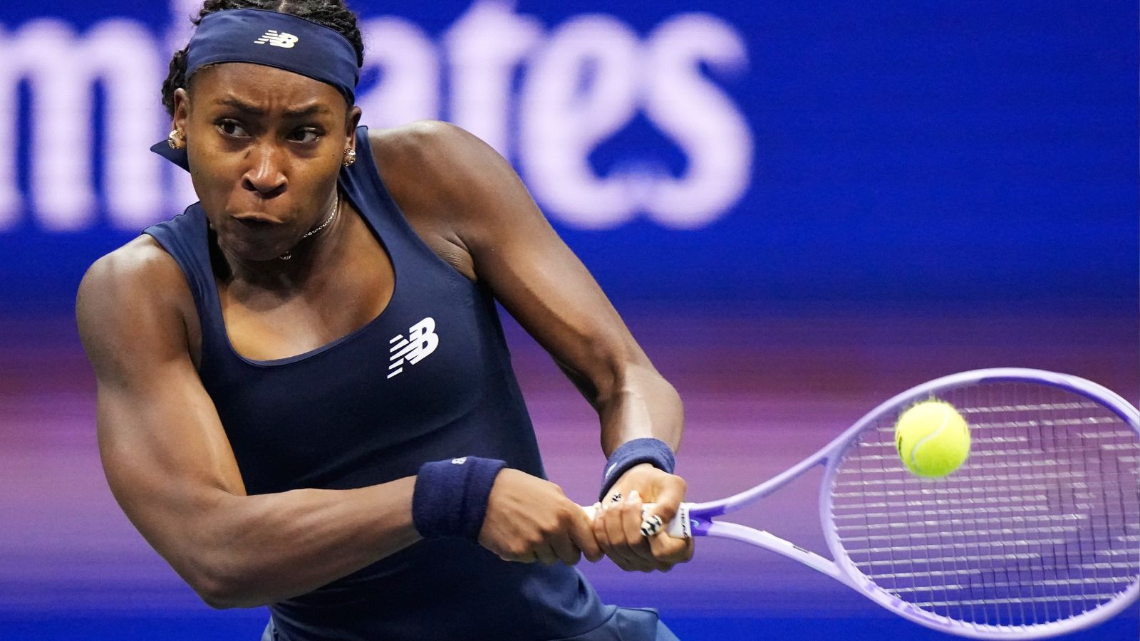 US Open: Gauff saves two match points to set up semi-final clash with Rybakina