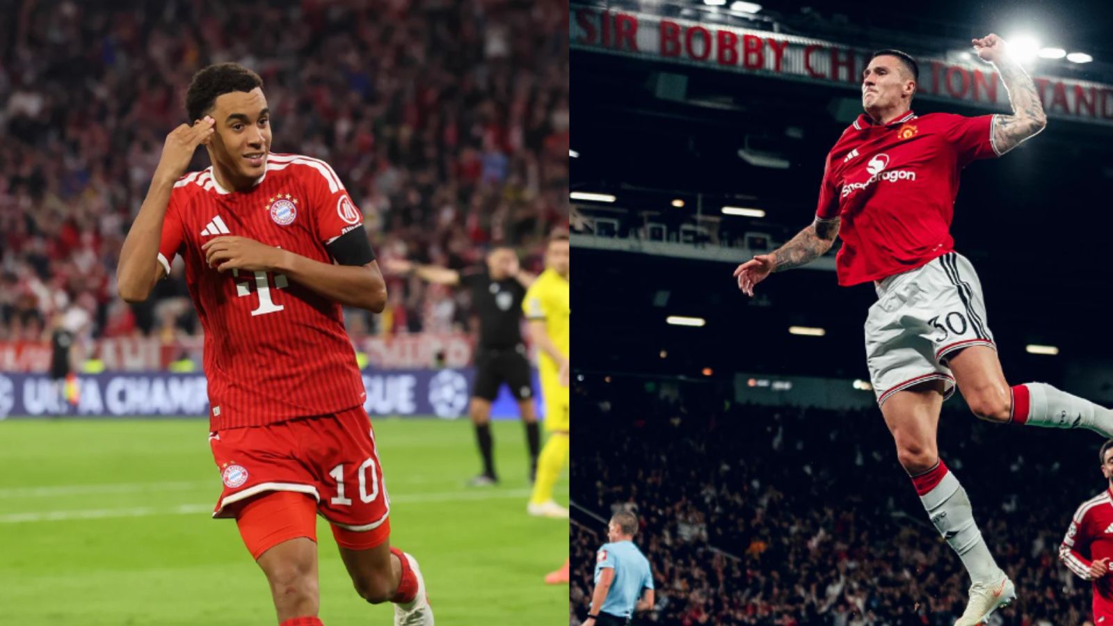 Champions League: Man United make winning comeback, Bayern, Como claim victories