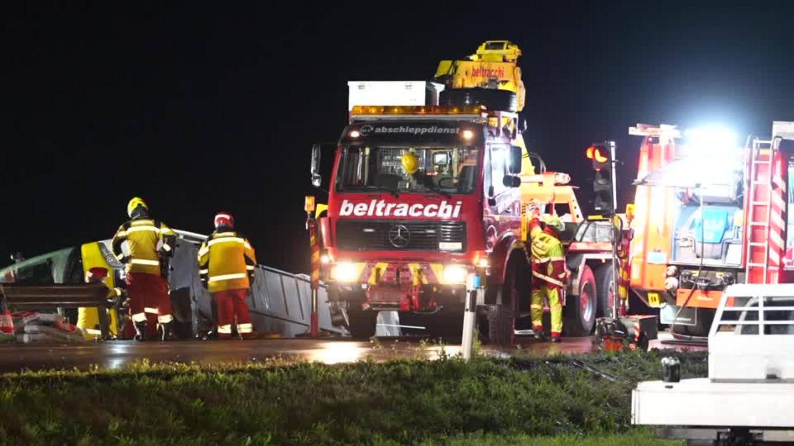 Switzerland bus accident leaves several dead; 48 passengers onboard