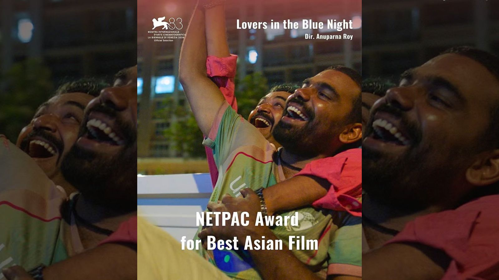 Anuparna Roy wins NETPAC Award at Venice Film Festival