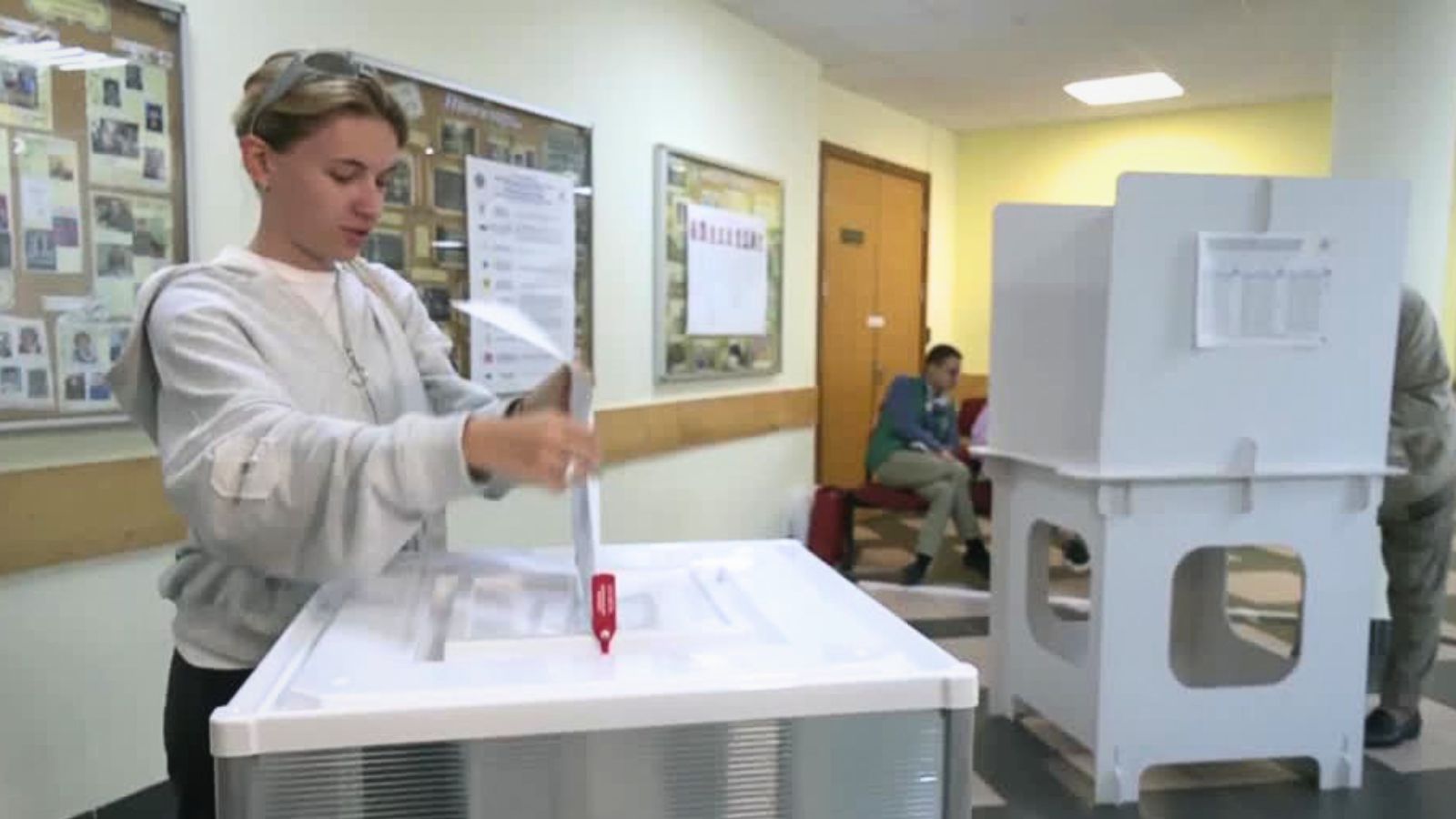 Russians vote in parliamentary election amid focus on Ukraine war