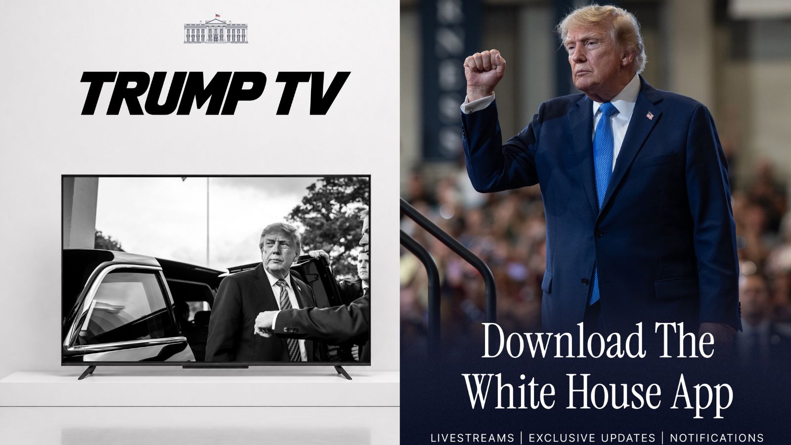 White House promotes app, launches 24x7 ‘Trump TV’ stream amid media clash