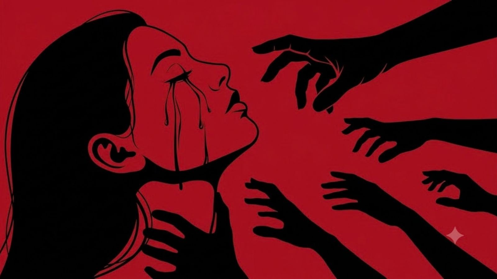 The NCRB data also recorded 29,536 cases of rape in 2024. AI- generated image