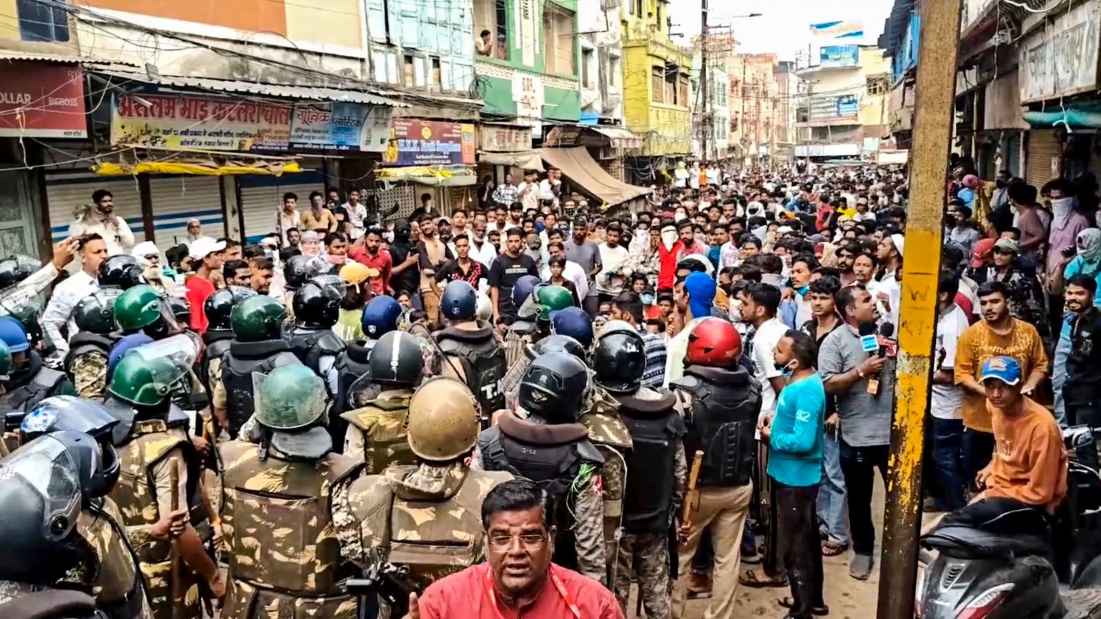 Heavy security in Ujjain as protests erupt over proposed demolition of mosque, 15 detained and seven booked