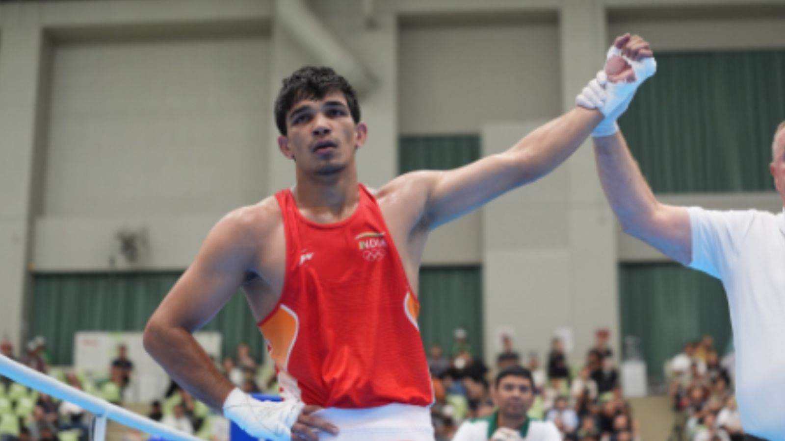 India's Panghal stuns world champion Erkinboev to reach 80kg Asian Games final