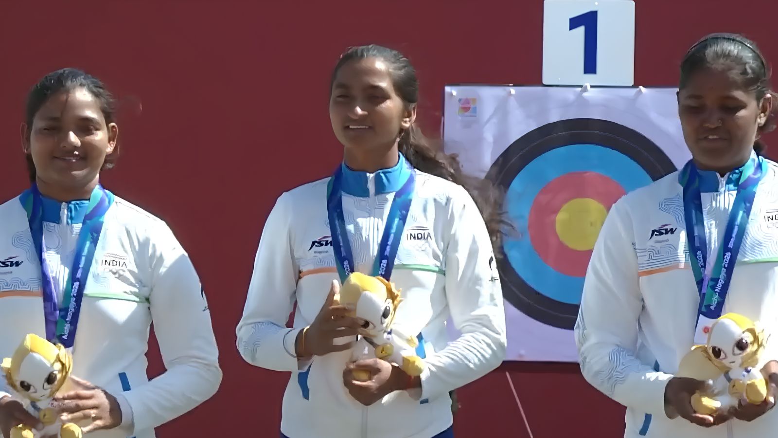 India beat Korea to win maiden Asian Games gold in women's archery recurve team event