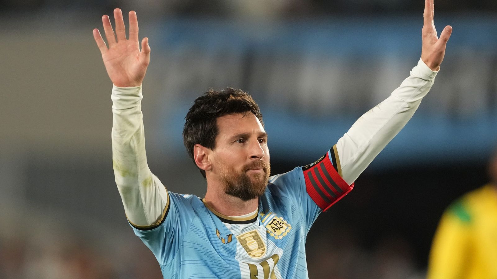 Messi has won one FIFA World Cup and two Copa América titles with Argentina. Photo: AP/PTIMessi has won one FIFA World Cup and two Copa América titles with Argentina. Photo: AP/PTI