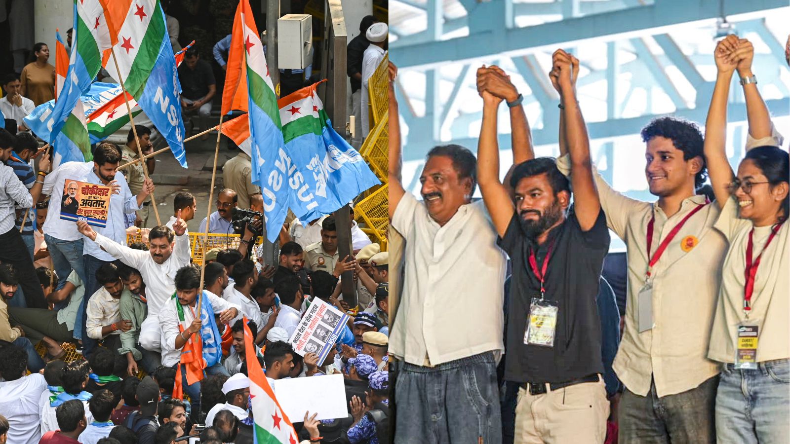 CEC row LIVE: Opposition protests intensify at Rajghat, CJP rises in Bengaluru