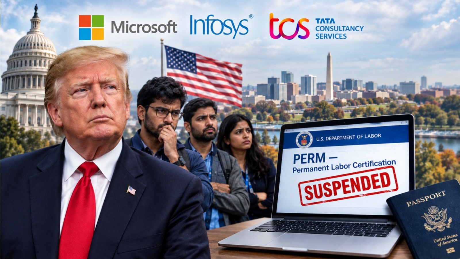 US suspends eight tech firms from green card programme: What does it mean for Indian workers?