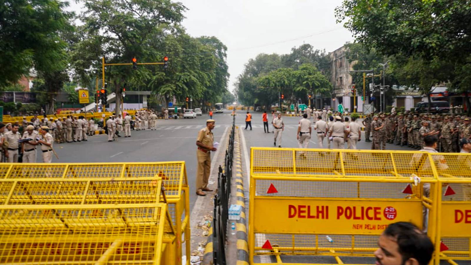 Body cams, pink force, spike strips: How Delhi Police secured capital for CJP protest?