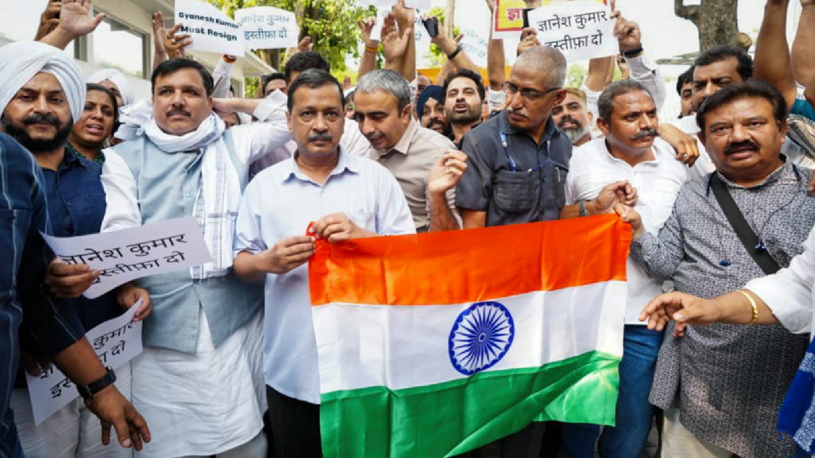 Delhi Police files FIR against Kejriwal, AAP leaders over 'ruckus' at Bangla Sahib