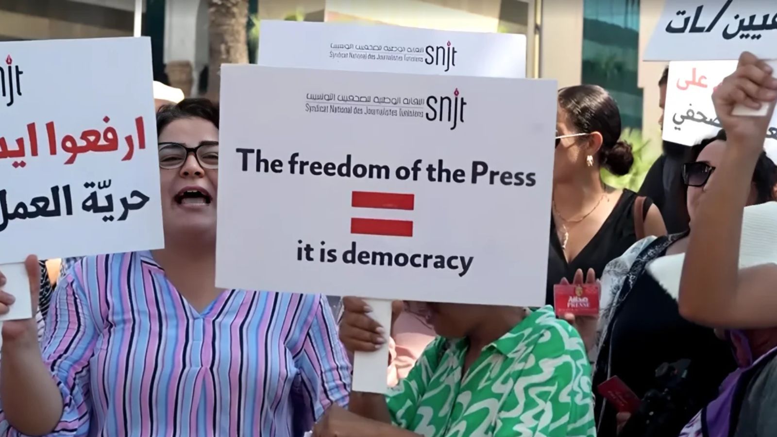 Tunisian journalists face jail as press freedom comes under pressure