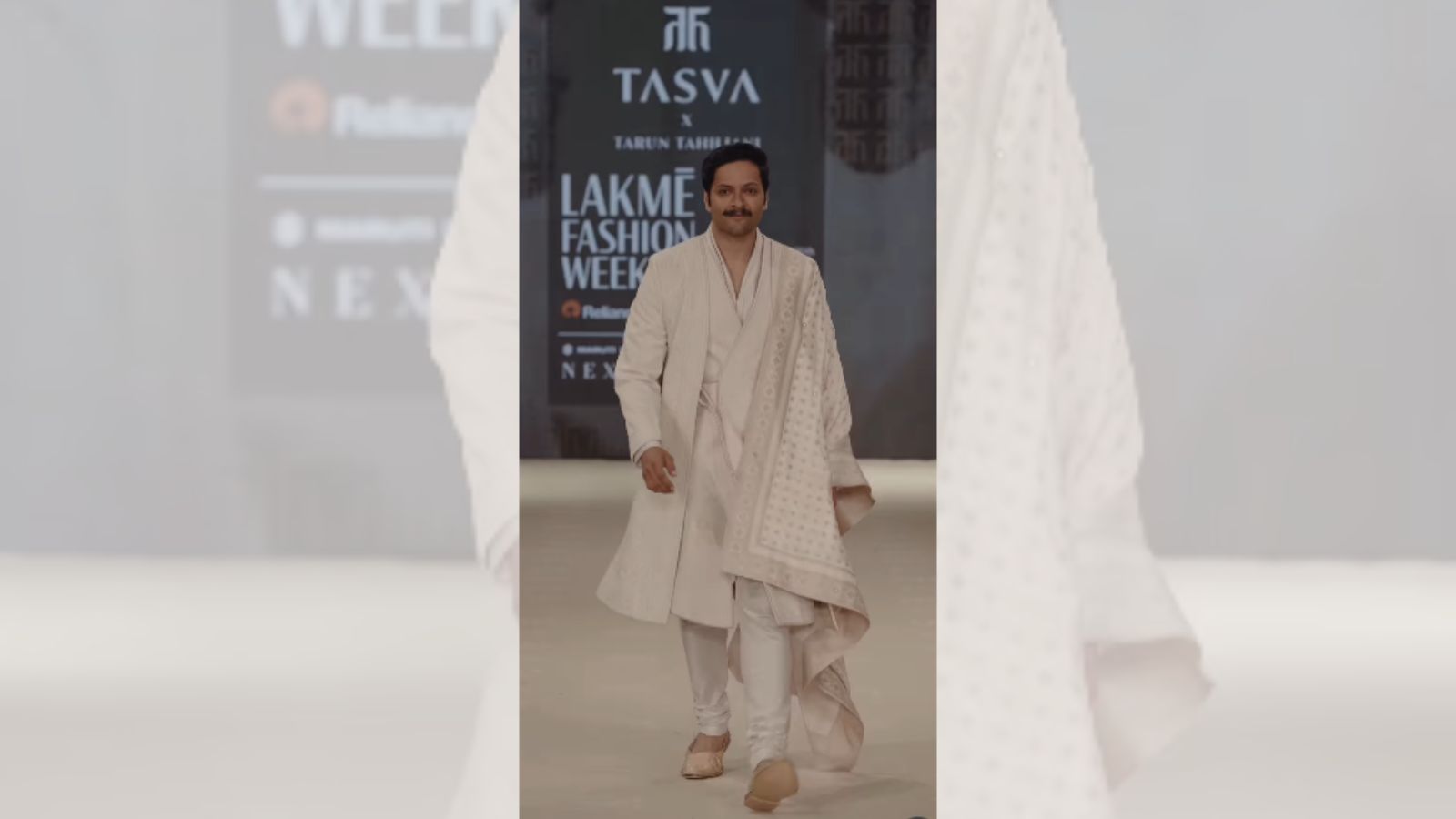 Lakmé Fashion Week: Ali Fazal turns showstopper for Tarun Tahiliani’s 'Tasva' menswear collection