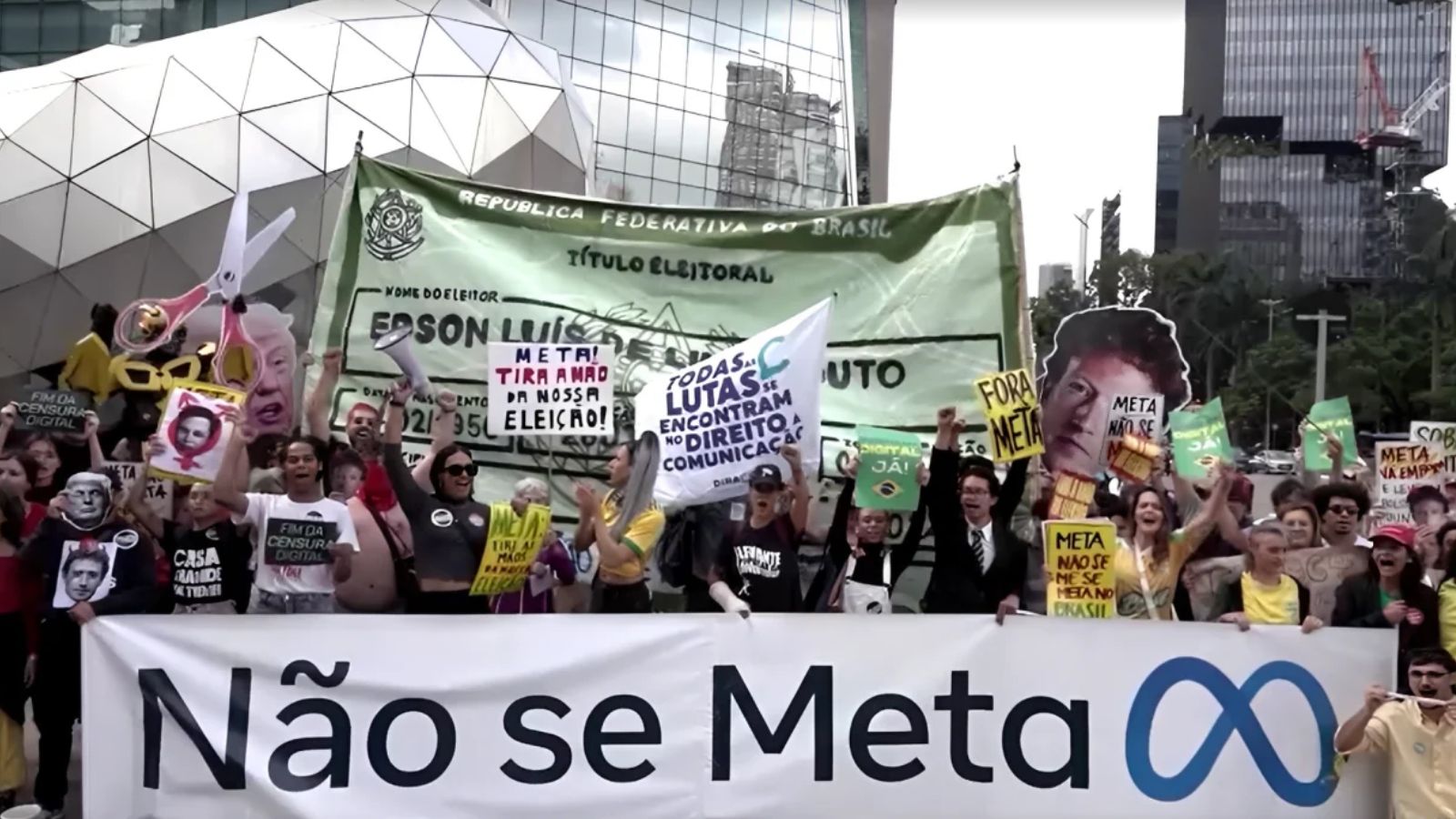 Meta faces Brazil protest over claims of unequal election treatment