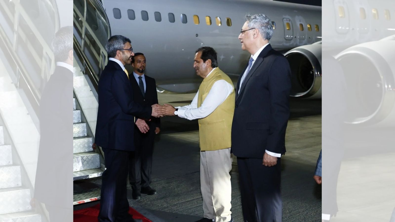 UAE Deputy PM Sheikh Abdullah bin Zayed arrives in Mumbai to strengthen India-UAE ties