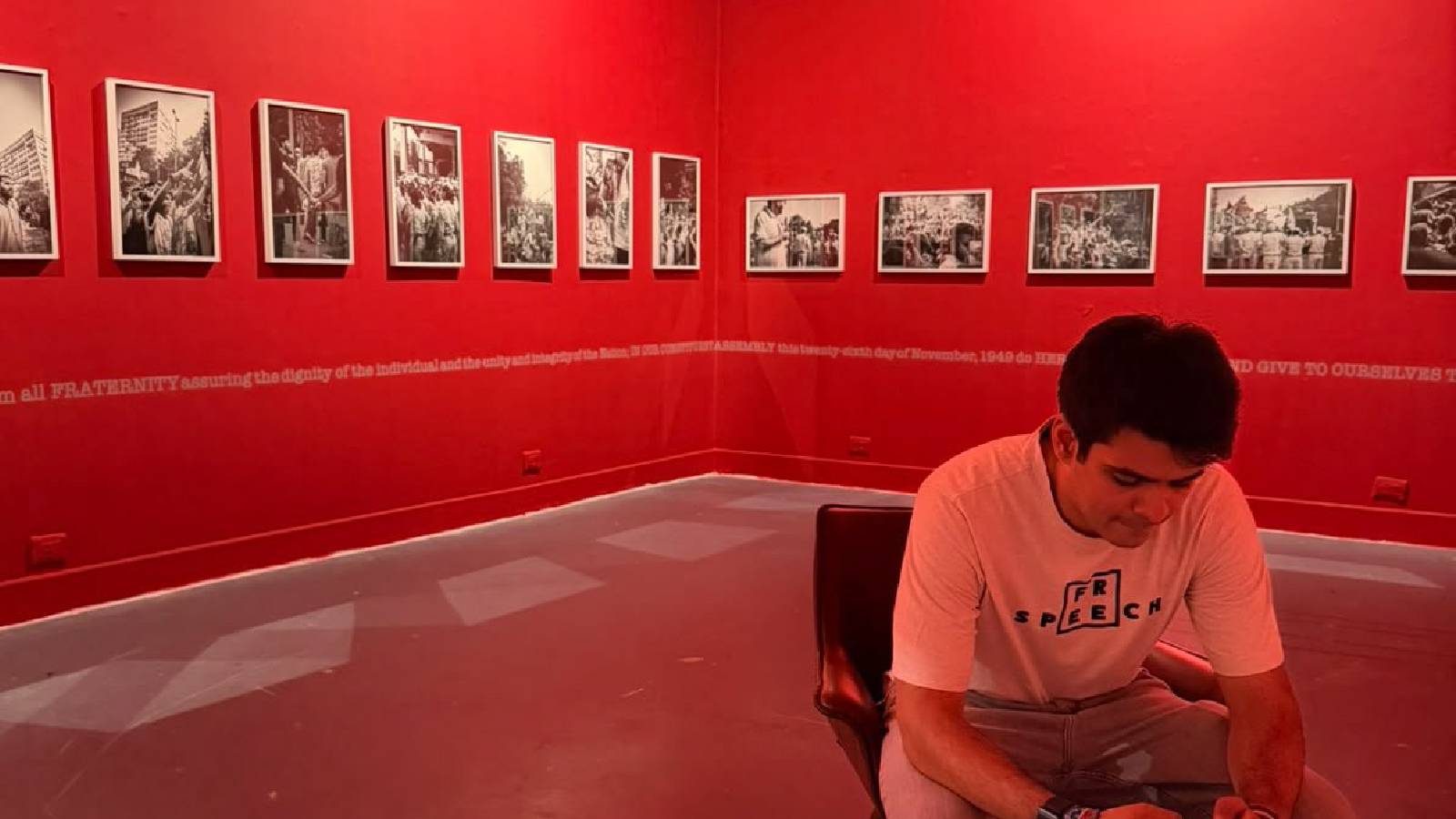 Raihan Vadra exhibition row escalates as BJP, Opposition clash over removed photos